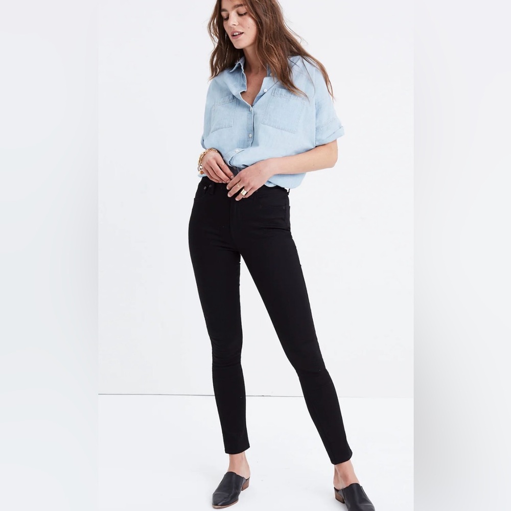 Madewell 10” High-Rise Skinny jeans in Carbondale STRETCHY